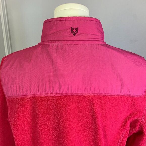 Prince & Fox Full Zip Fleece Jacket Pink Women's Size S - Picture 5 of 11